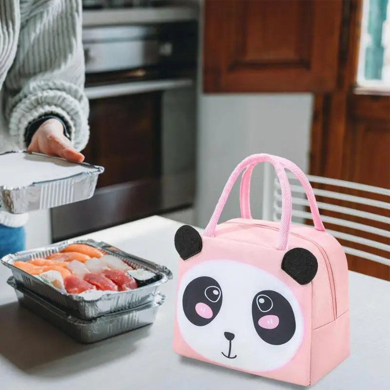 Insulated Lunch Box Adult Waterproof Tote Cute Boxes Bag Bags Reusable Qme
