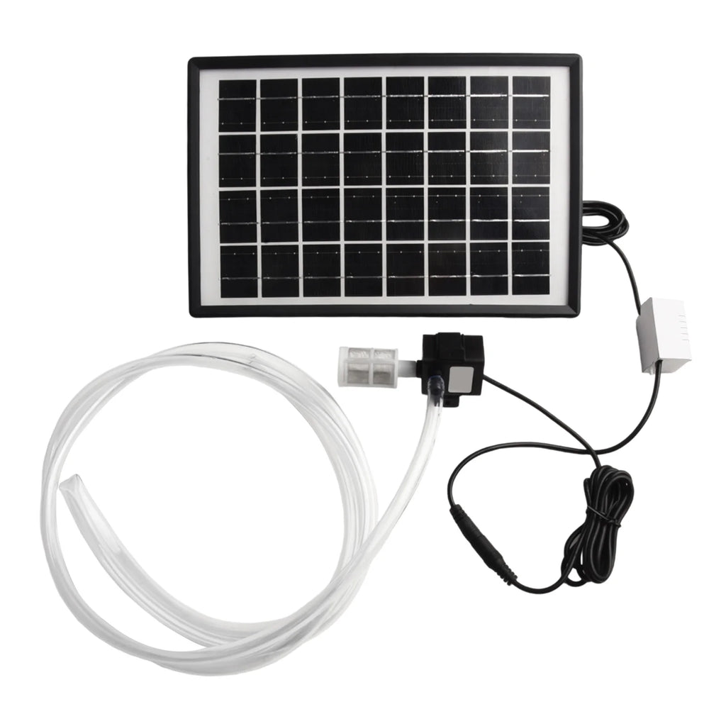 Solar Water Pump 12V Circulating Fish Pond Oxygen Submersible Pumps For Fish Tank Water Reservoir For Aquariums Qme