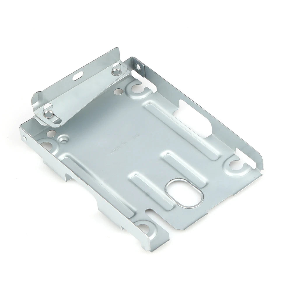 For Sony PS3 Super Slim Metal Hard Disk Drive Bays Base Tray + Screws HDD Mounting Bracket Support for Sony Playstation 3 PS3 Qme WHITE