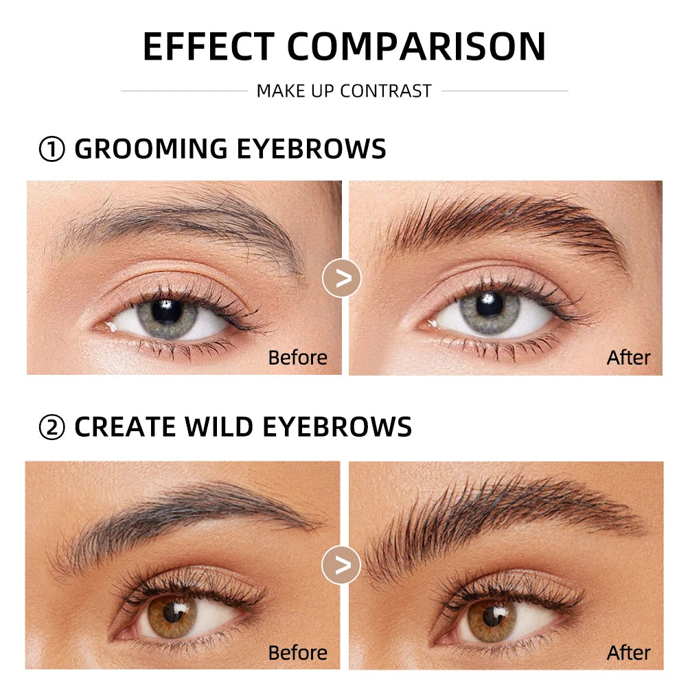 NICEFACE Eyebrow Cream Enhancers Long-lasting Waterproof Eyebrow Pomade Gel For Eyebrow Styling Gel Dye Eyebrow Tint Brow Gel Qme