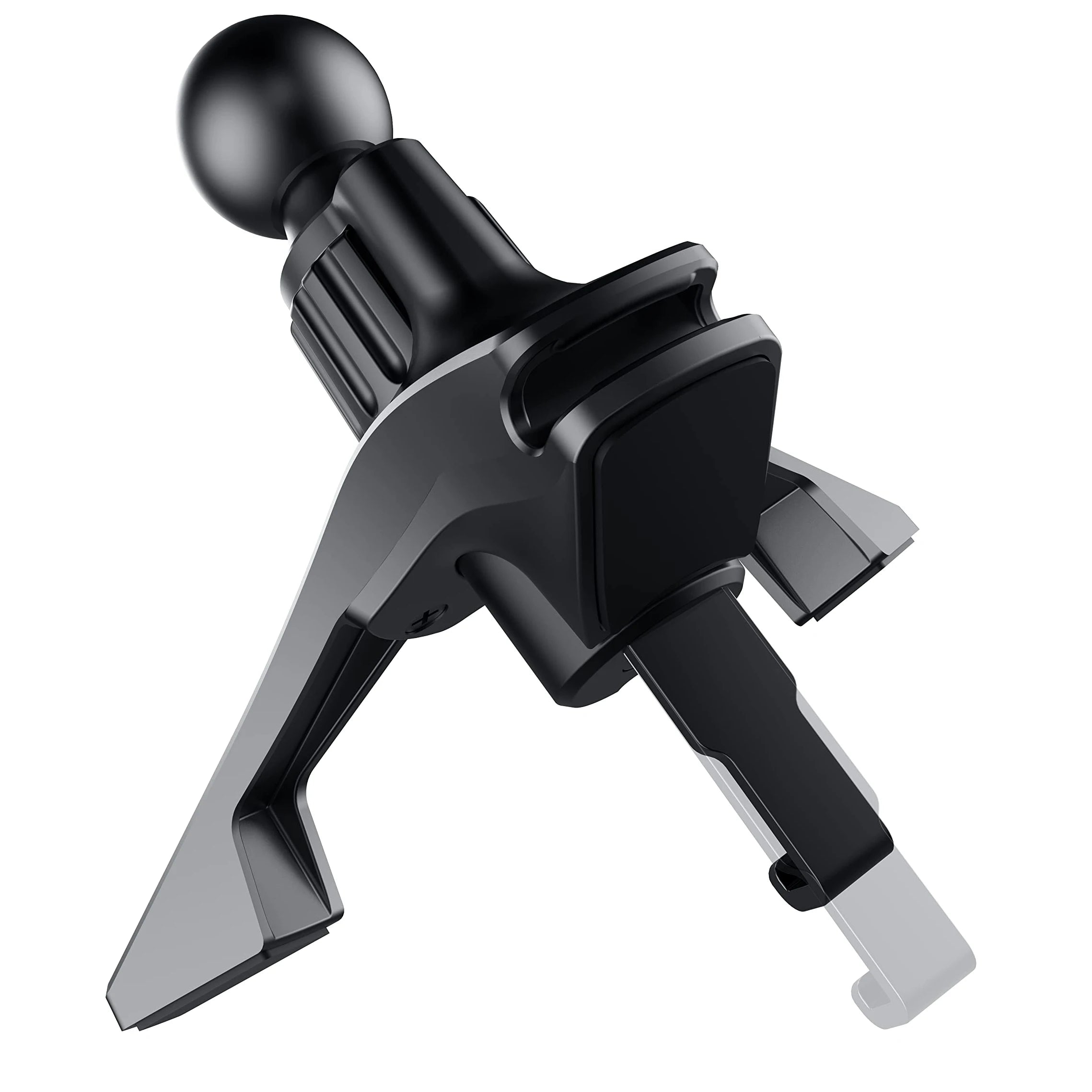 Upgrade Car Phone Holder Clips 17mm Ball Head Car Air Vent Clip Mount Car Air Outlet Hook Clamp for Magnet Mobile Phone Stand Qme