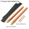 DIY Point Touch Pen Thread Fixed Battery Spot Welding Accessories Qme 25 square