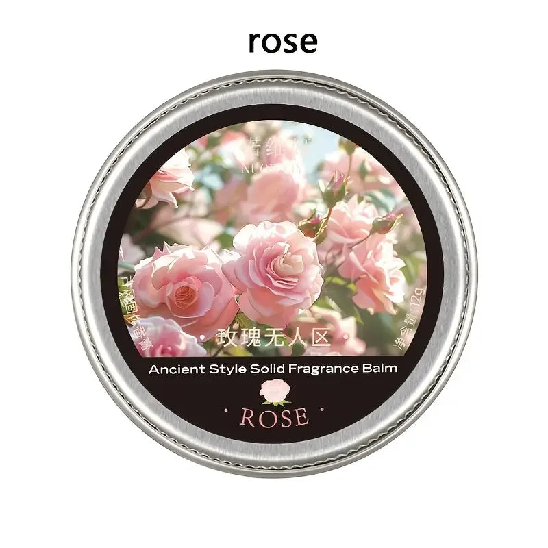 Ancient-style Scented Balms Designed Both Men Women Long-lasting Qme 02Rose