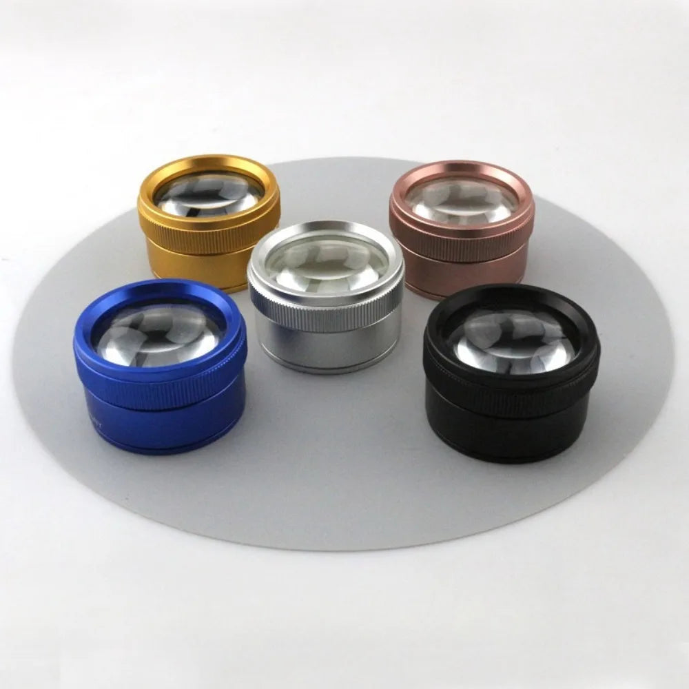 30X36mm Cylindrical Magnifying Glass, Portable Handheld Optical Glass Loupe for Jewelry, Coins, Watch Repair, Reading Qme