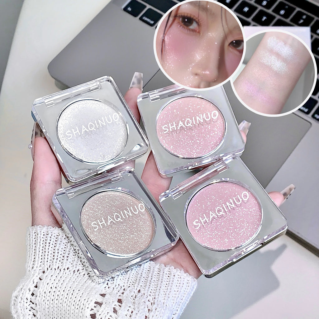 SHAQINUO Highlight Powder Perfect Pearlescent Shimmer Palette Face Qme