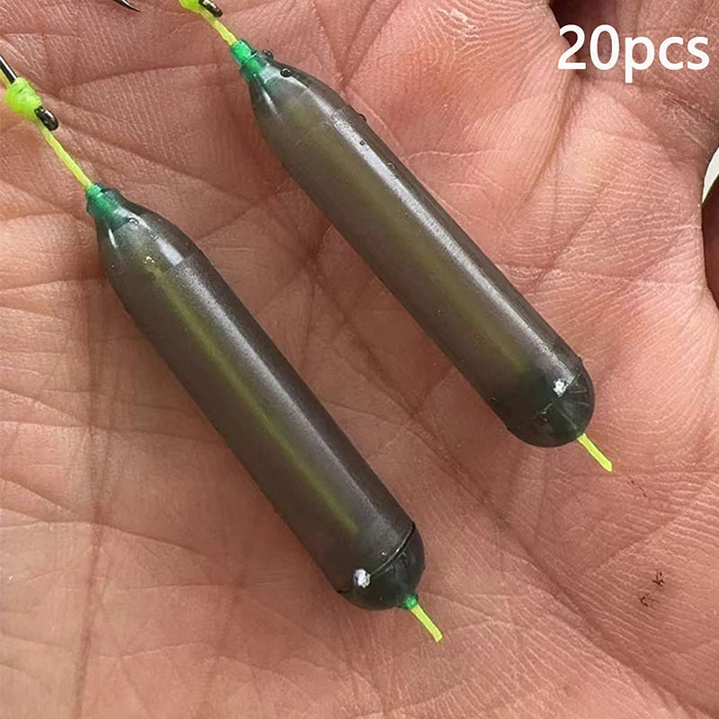 20 Fly Fishing Float Tube Strike Indicators EVA Bobbers Floating Tear Qme 20pcs