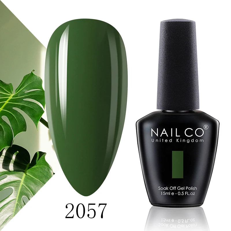 NAILCO 131 Colors Nail Gel Polish Off LED Semi Permanant Art Hybrid