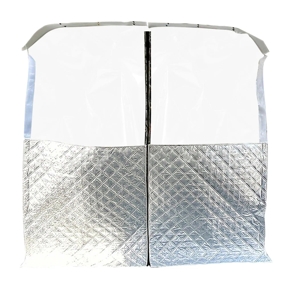 Car Divider Isolation Curtain Car Divider Heat Insulation Curtain Car Divider Privacy Curtain for Ford Car Accessories Qme Clear