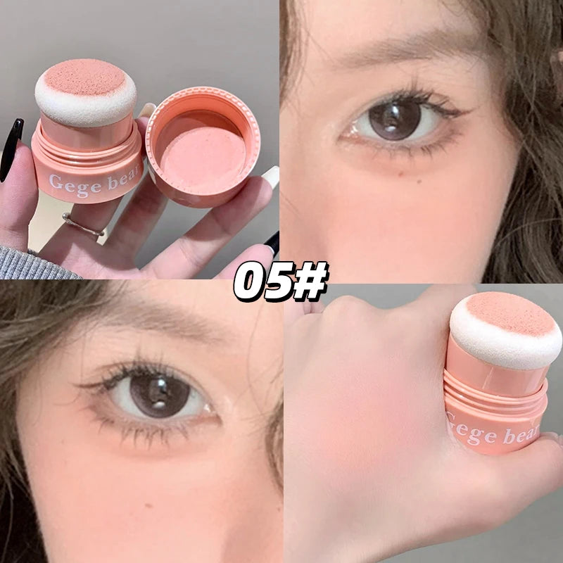 Gege Bear Matte Blush Powder Natural Finish Long-lasting Low Qme GX2071-5