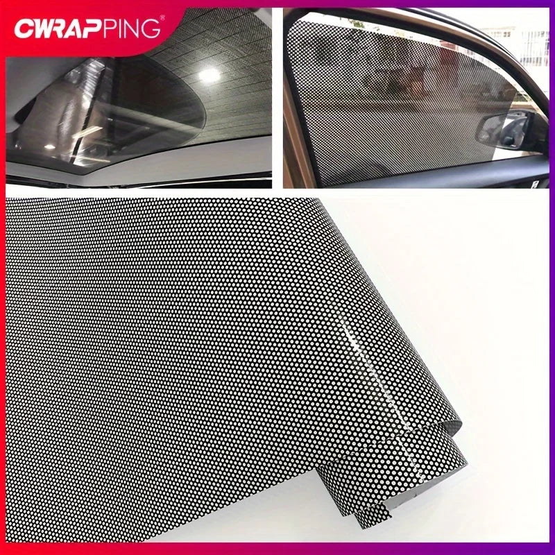 Single-layer transparent sheet packaging film, self-adhesive car stickers, car window sunshade film - low price Qme