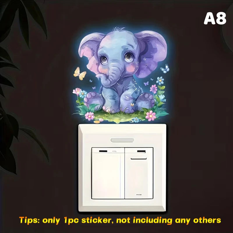 Self-adhesive Removable Wall Stickers Suitable Switches Qme A8