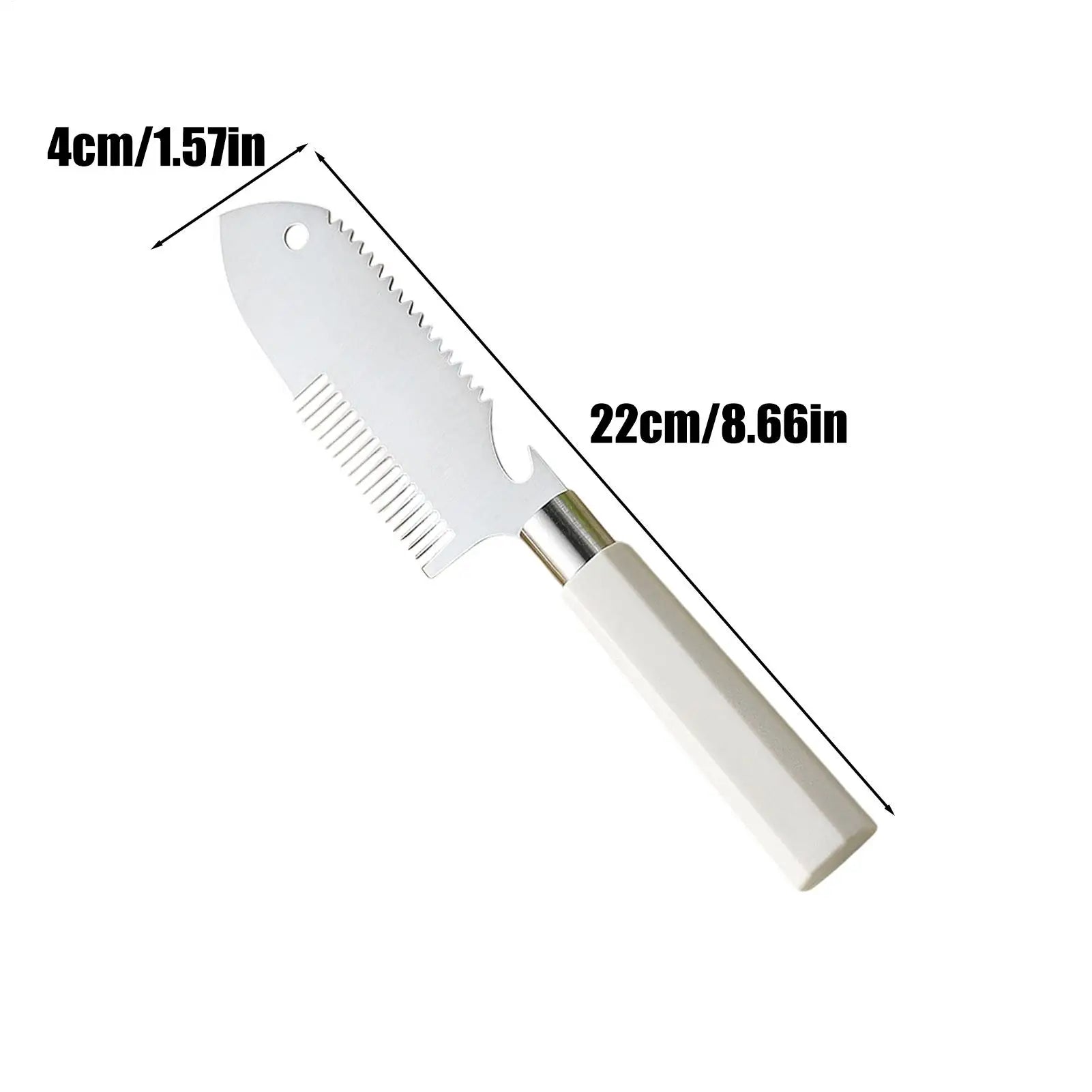Green Onion Cutter Ergonomic Non-slip Handle Bottle Opener Vegetable Qme