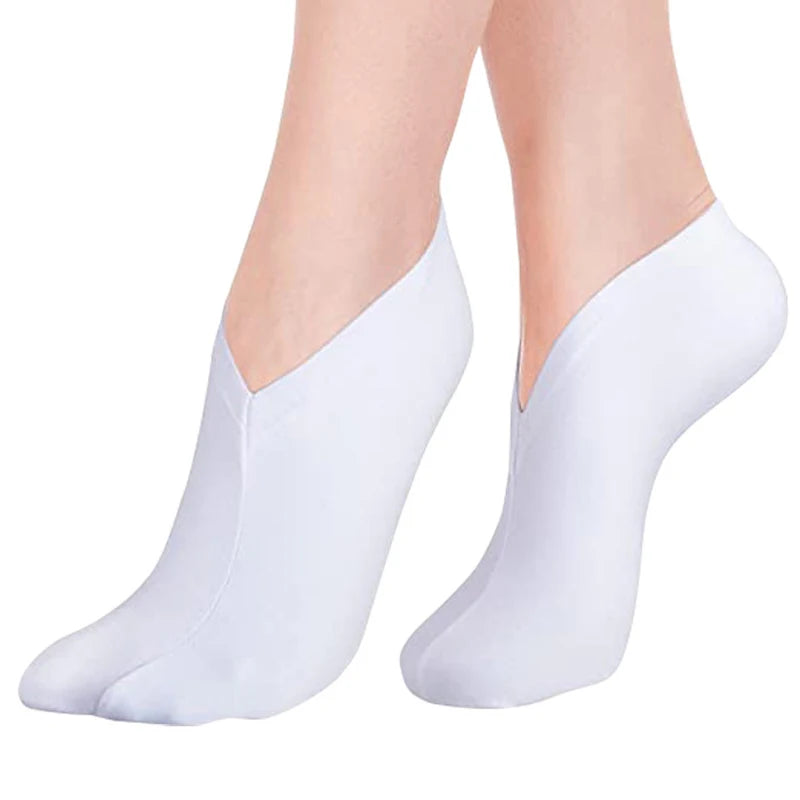Moisturizing Gloves Socks Hands Feet Exfoliating Care Cracked Dry Skin Qme sock
