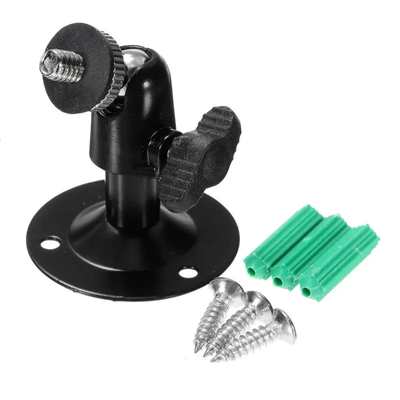 10pcs New Wall Mount Bracket Installation Metal Holder Secure Rotary CCTV Camera Stand for Security Surveillance Camera Qme