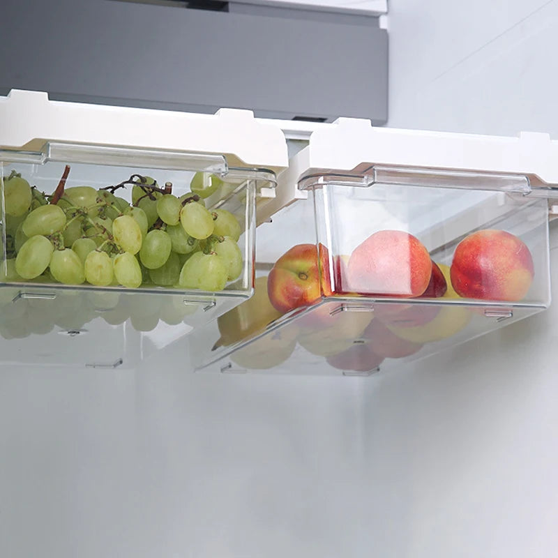 Refrigerator Drawer Kitchen Storage Box Fruit Vegetable Preservation Qme