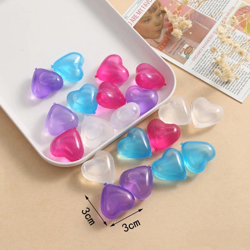 Reusable Ice Cubes for Drinks Multi Color Plastic Drink Chillers Freezer Cubes for Cocktails Whiskey Soda Juice Qme Love 12pcs