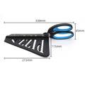 Pizza Scissors Knife Pizza Cutting Tool Stainless Steel Pizza Cutter Slicer Baking Tool Multi-Functional With Detachable Spatula Qme Black