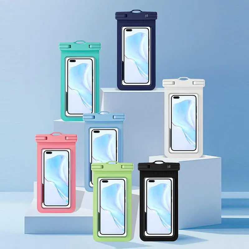 Universal Phone Waterproof Bag Outdoor Diving Swimming Touchscreen Qme