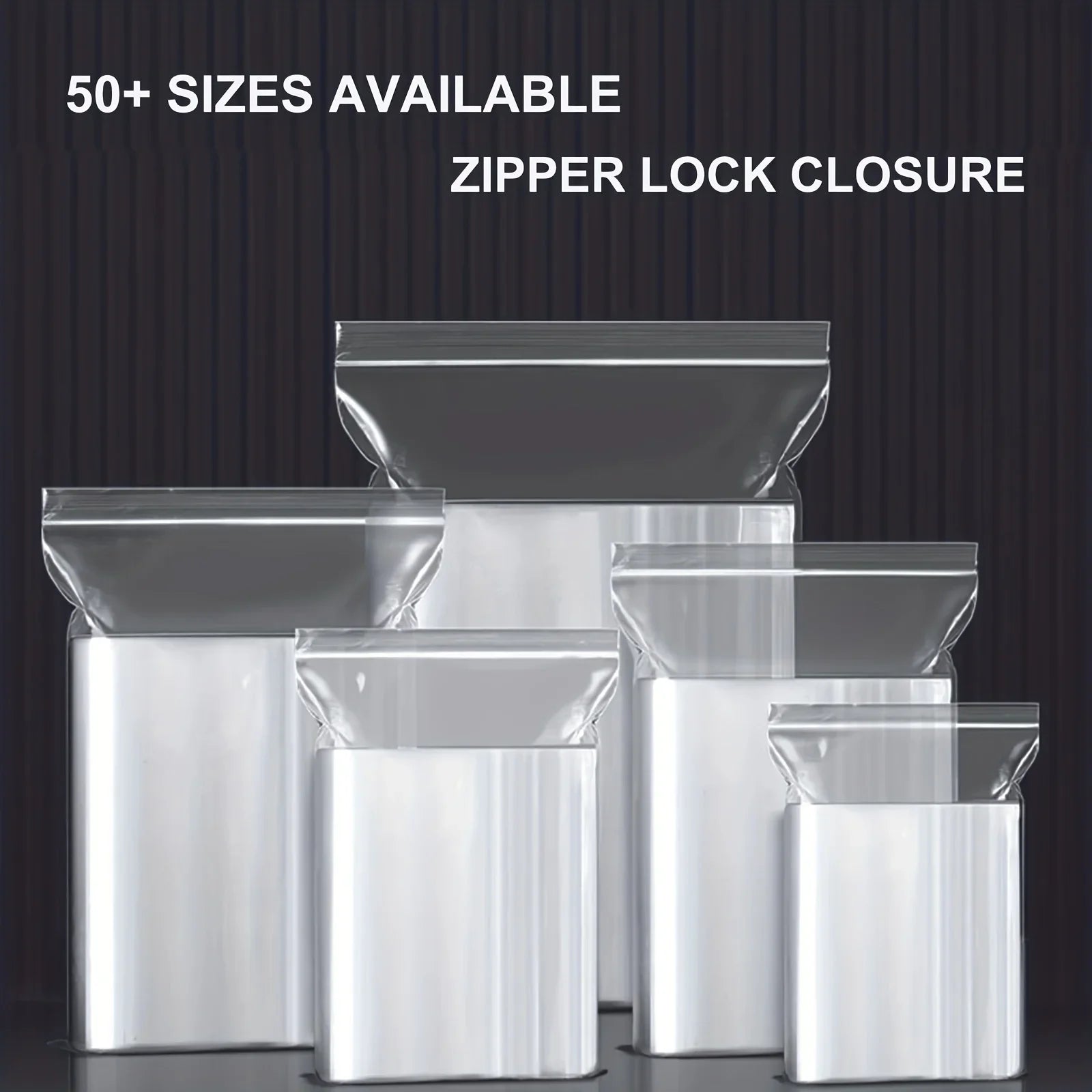 Transparent storage bag - A sealed small bag used for organizing small items, highly suitable for travel, handicraft making Qme