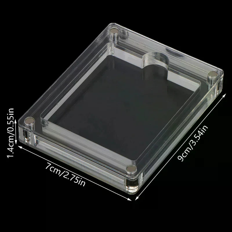GAMEBOY GB GBC Accessories Game Cassette Box Transparent Display Qme