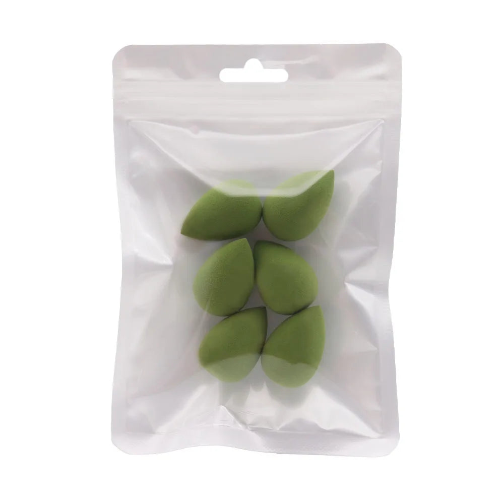 Mini Makeup Sponge Powder Puff Beauty Concealer Liquid Foundation Qme Green China Mainland