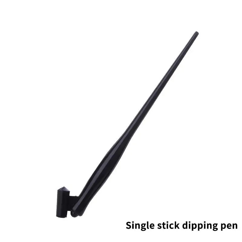 Oblique Dip Pen Holder English Writing Art Drawing Calligraphy Nib Qme 01