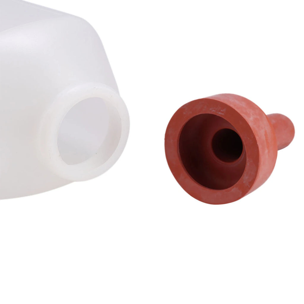 2L Calf Milk Feeding Bottle Without Handle Horizontal Cow Nursing Bottle Feeder for Calves Livestock Farm Calf Nursing Bottle Qme