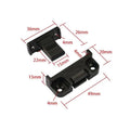 Furniture Panel Connector Quick Joining Fixing Clip 10 Pieces Quick Release Furniture Clip For Wardrobe Kitchen Cabinet Bathroom Qme 10pcs