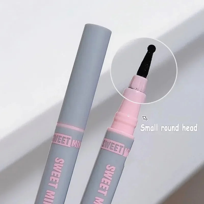 Natural Lifelike Freckle Makeup Pen Liquid Lightweight Round Head Fake Spot Pen Long Lasting Waterproof Face Dot Mole Pen Qme