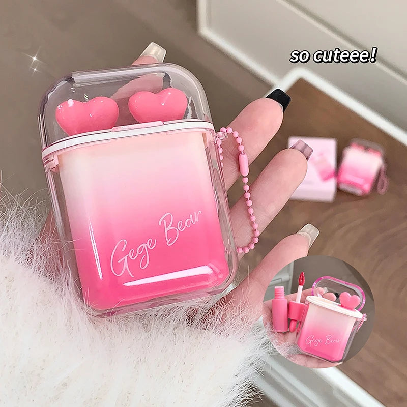 GEGE BEAR Heart-beating Water Gloss Velvet Matte Lip Glaze Qme