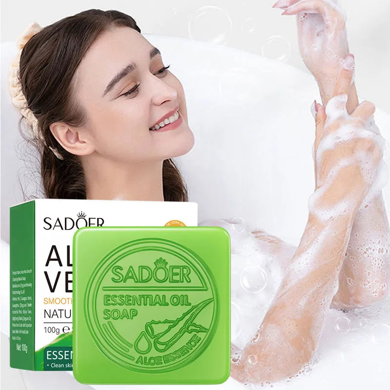 Aloe Hand Soap Deep Cleaning Moisturizing Rich Foam Suitable All Skin Qme