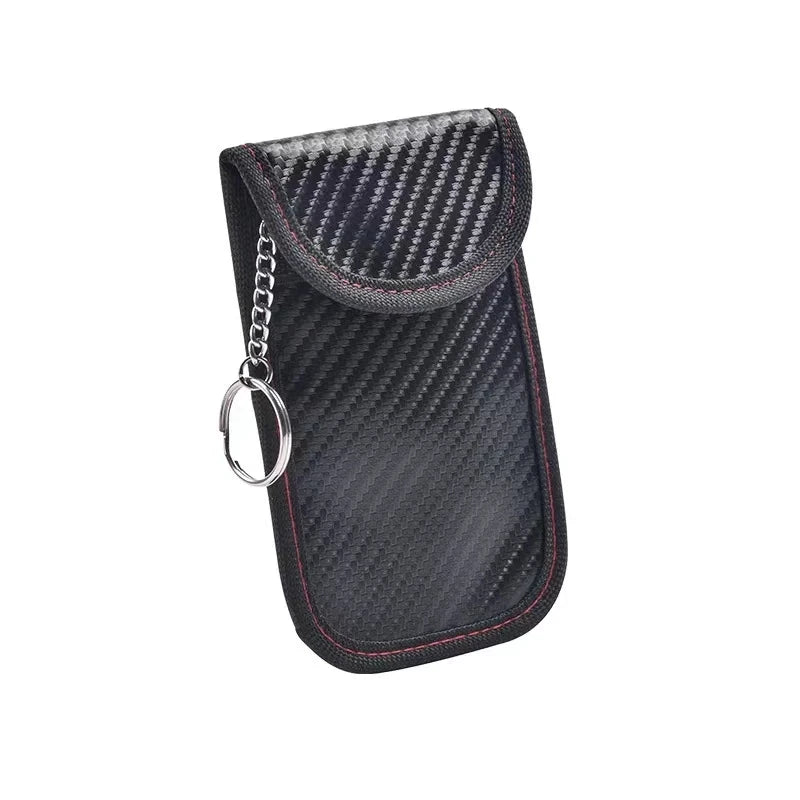 1Car Key Signal Shielding Box Faraday Cage Remote Control Package Keyless Rfid Shielding Package Car Accessories Qme