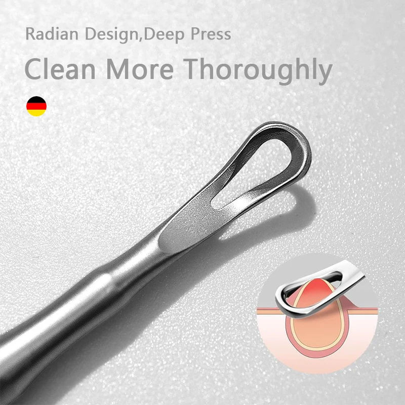 Acne Blackhead Removal Needles Pimples Clip Tweezers Beauty Artifact Qme