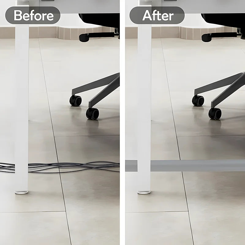 Cable Cover Protector PVC Self-Adhesive Wire Protection Strip Wear Resistant Prevent Trip Wall And Floor Wire Organizer For Home Qme