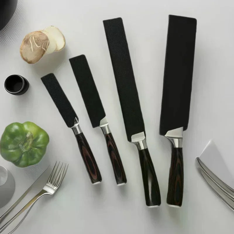 Plastic Kitchen Knife Blade Protector For 3.5-10 Inch Knife Cases Eco-Friendly Material New High Quality Practical Qme