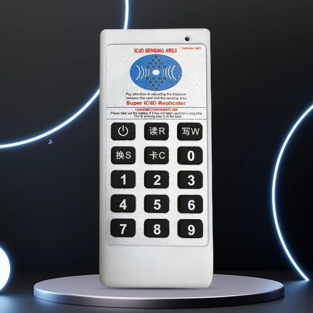 Handheld Frequency Copier 125Khz-13.56MHZ RFID NFC IC Card Reader & Writer RFID Duplicator Copier IC/ID Writer Programmer Qme Default Title