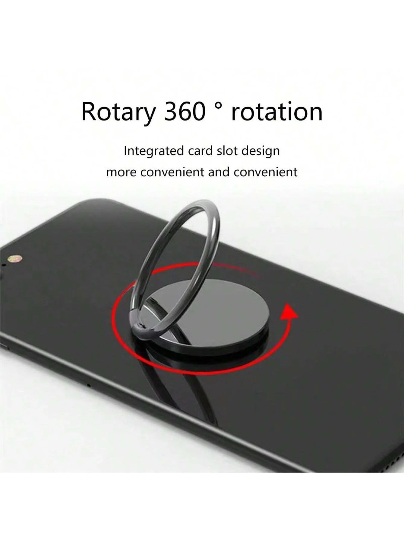 Can Rotate 360 Degrees 1 Rotating Circular Magnetic Metal Ring Buckle Qme