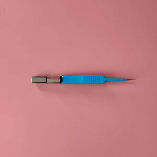 Bipolar Coagulation Tweezers Connection Cable Match All Kinds Qme 17cm blue