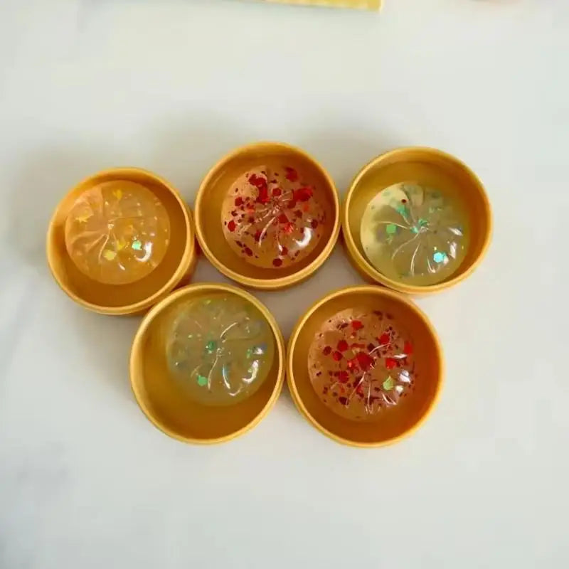Cute Mini Soup Dumpling Stress Relief Toy Crystal Bun Slow Rebound Qme