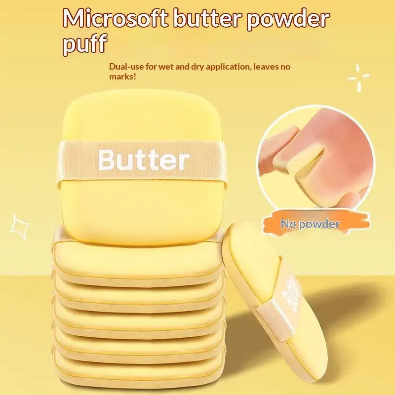 Butter Biscuit Air Cushion Puff Soft Becomes Bigger When Encountering Qme
