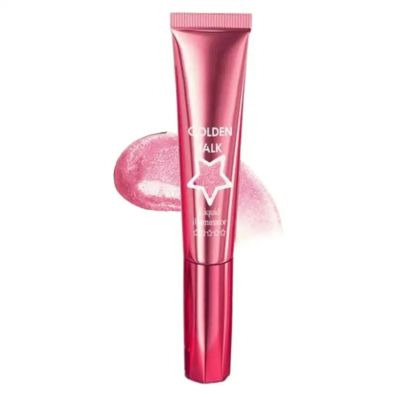 Liquid Shimmer Face Blusher Smooth Cheek Eye Lip Blush Highlighter Qme