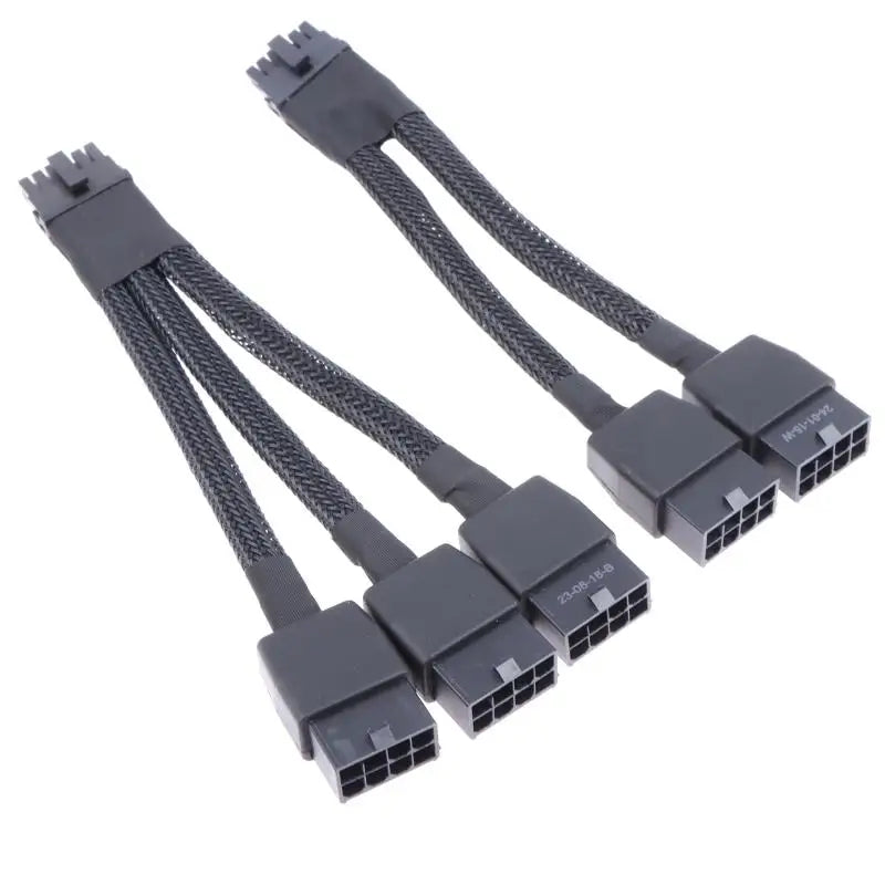 Heavy Duty GPU Power Cable 8Pin 16Pin RTX4070 RTX4070Ti Long Lasting Qme
