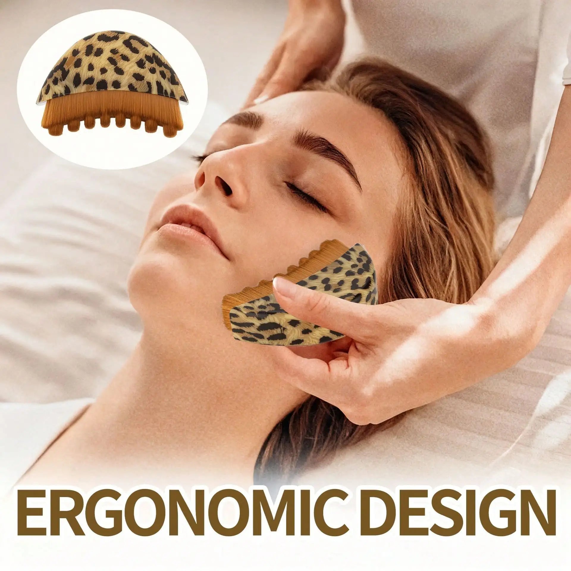 Lymphatic Brush Facial Contour Upgrade Eye Neck Massage Care Body Qme