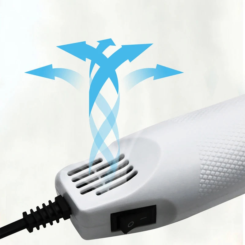 220V EU Standard DIY Air Gun Mobile Phone Repair Tool Hair Dryer Qme