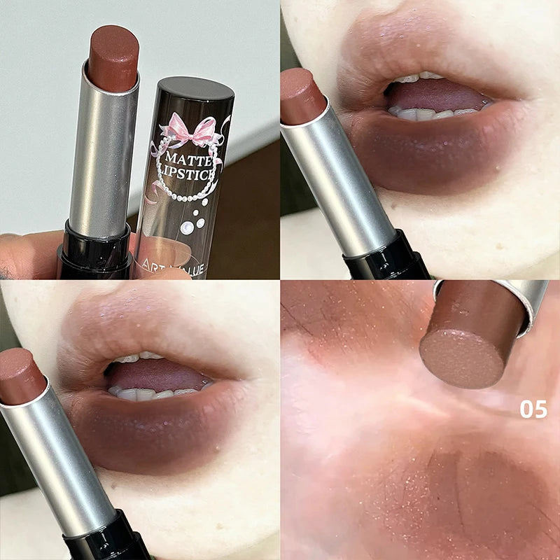 Art Value Matte Velvet Lipstick Long-lasting Pigment Brightening Qme AE820-5