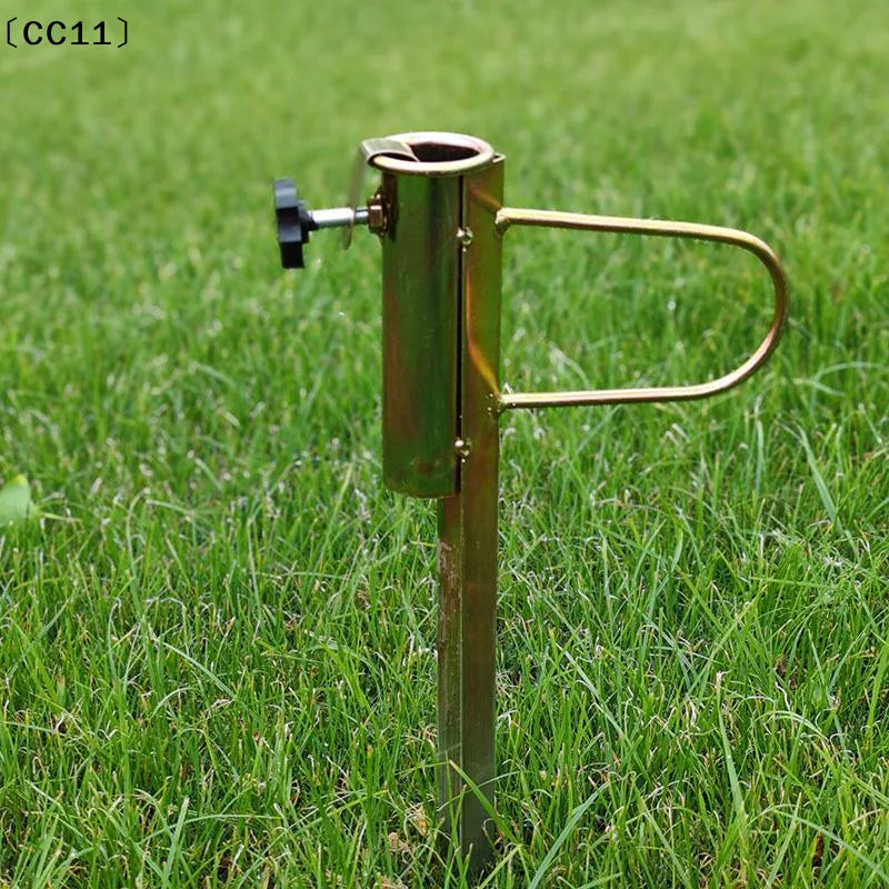 Beach Umbrella Anchor Metal Patio Holder Garden Parasol Sun Stand Qme Default Title