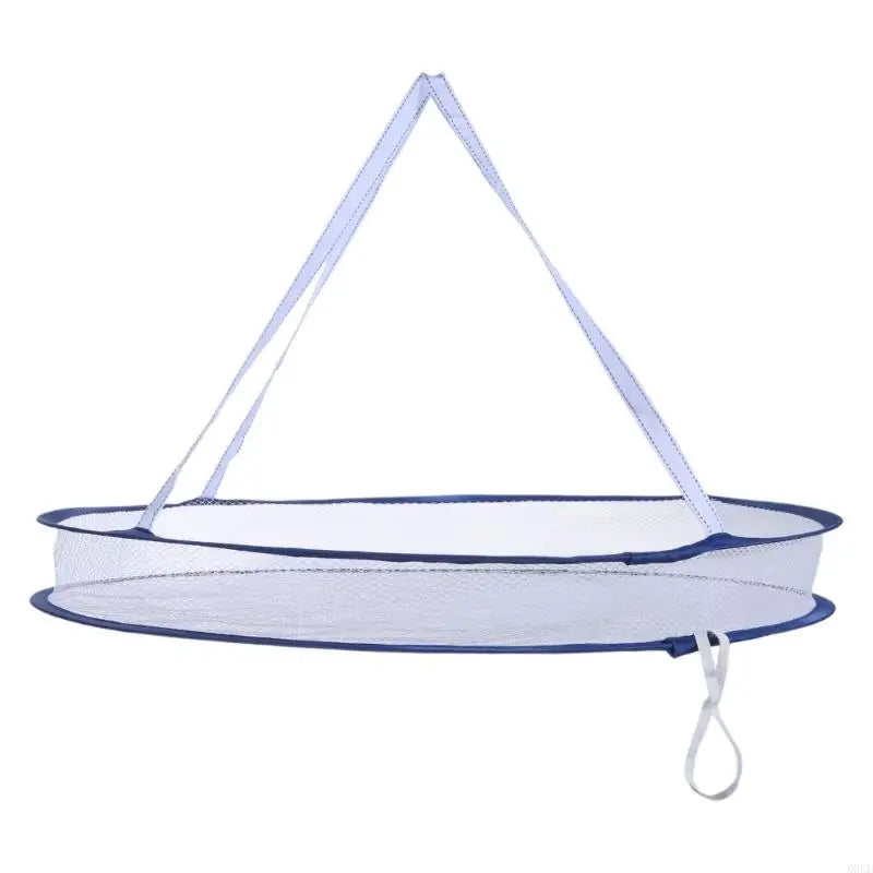 Folding Drying Rack Hanging Clothes Laundry Sweater Basket Dryer Net Qme White L