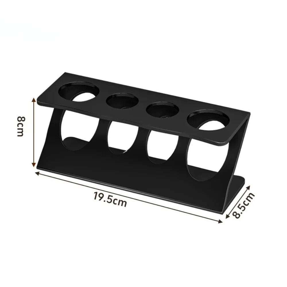 4 Slots Toothbrush Holder Counter Top Toothpaste Razor Storage Rack Bathroom Vanity Washstand Organizer Multi Function Accessory Qme