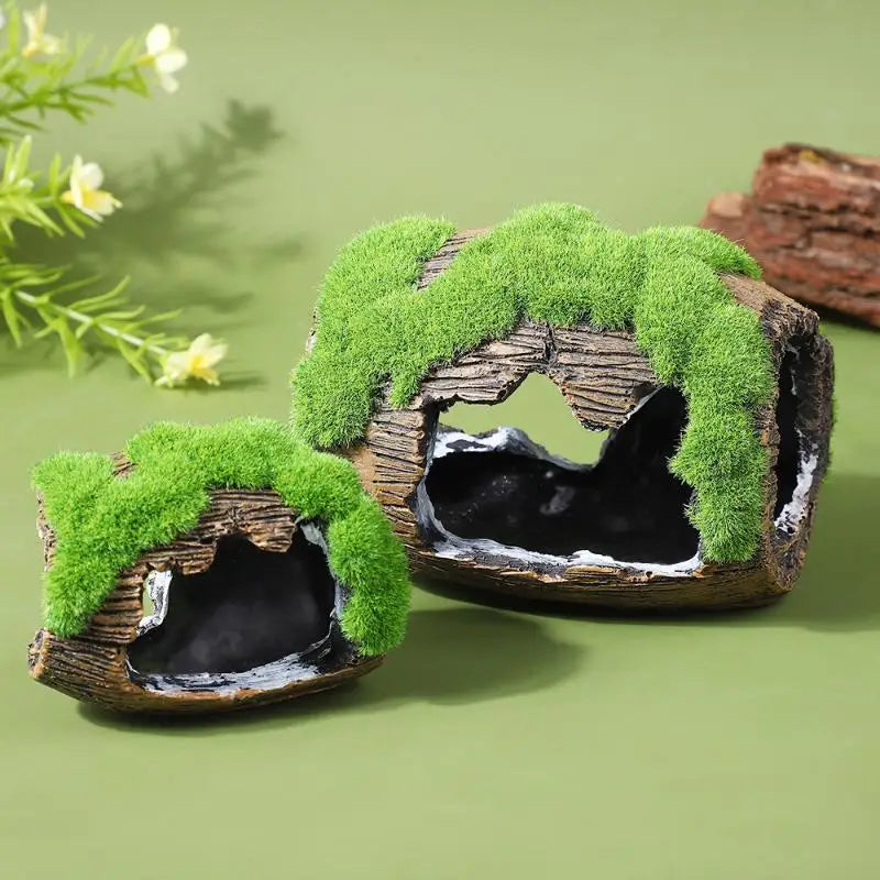 Aquarium Decoration Fish Shelter Fish Tank Resin Ornaments Fish And Hiding Cave Aquarium Landscaping. Qme