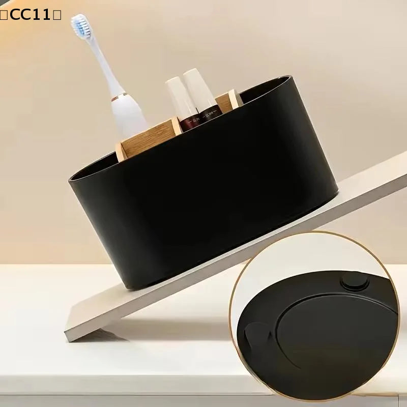 Toothbrush Holders Bathrooms Electric Tooth Brush Holder Bamboo Qme